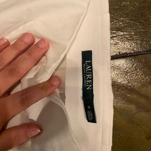 White Ralph Lauren dress pants